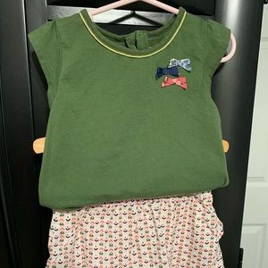 Carter’s outfit skort and shirt